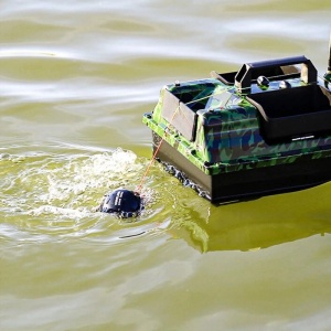 Риболовен сонар Fish Finder Безжичен iUni XJ-01, цветен LCD екран 2.8", сензор 90°, дълбочина 36m, комуникационно разстояние до 100m, 125KHz - Img 3