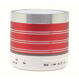 Bluetooth високоговорител iUni DF07, 3W, USB, Слот карта, Радио, Алуминий, Червен - Img 3