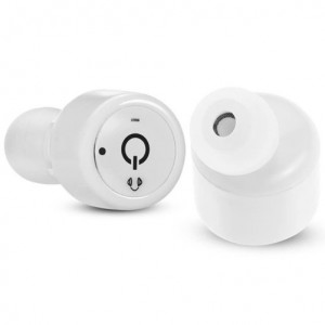 Bluetooth слушалка iUni X1T, Бяло - Img 3