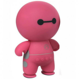 Bluetooth-Lautsprecher iUni DF13, 500 mAh, 3 W, USB, TF-Kartensteckplatz, LED, rosa - Img 4