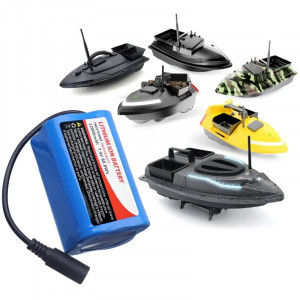Bootsbatterie für Köder, 12000 mAh, iUni BT12, 7,4 V, Li-Ion, wiederaufladbar - Img 2