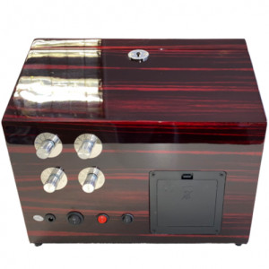 iUni автоматична машина за навиване на часовници, Watch Winder 8 Mahon-Black - Img 8