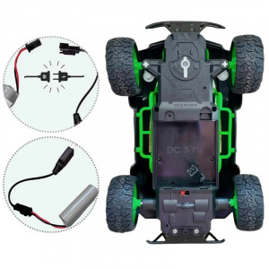 iUni 599-2 Op afstand bestuurbare auto, schaal 1:20, 27 MHz, snelle offroad-raceauto - Img 10