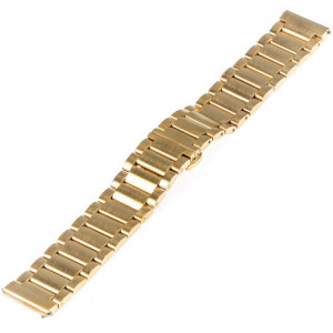 iUni-Armband 22 mm für Gear S3, Edelstahl, goldfarben - Img 6