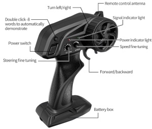 iUni HJ812 Boot met afstandsbediening, RC-raceboot, 25 km/u, 2,4 GHz - Img 10