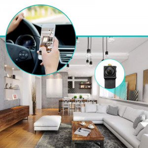 iUni IP49 Модул за шпионска камера, Wi-Fi, P2P, сензор за движение - Img 4