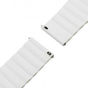 iUni Leather Loop-bandje 22 mm voor Gear S3, eco-leer, wit - Img 4