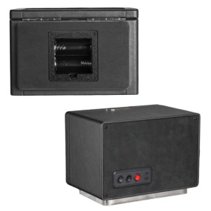 iUni Retro 2-Watch Winder, PU Leather, Black - Img 11