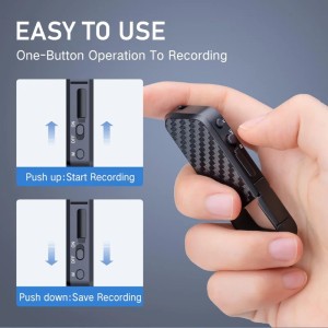 iUni ZD09 Keyring Spy Recorder, 32 GB, voice-activated, MP3 player - Img 8