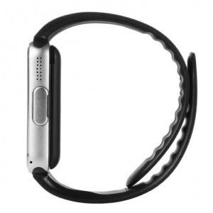 Smartwatch iUni GT08, телефон, Bluetooth, 1.3MP Камера, LCD дисплей против надраскване, Сребърен - Img 8