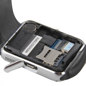 Smartwatch iUni GT08s Plus, Telefon, Bluetooth, 1,54 Zoll, Silber - Img 9