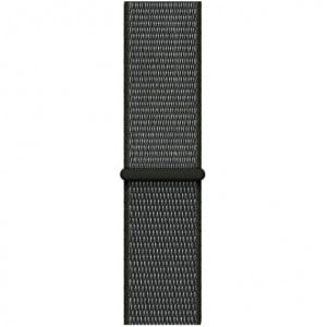 Λουράκι iUni Sport Woven Strap για Apple Watch 1/2/3/4/5/6/7 40 mm Νάιλον Midnight Γκρι - Img 3