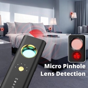 Детектори за камери, Микрофони, GPS локатори, Записващи устройства, iUni R35, Честоти 1MHz-6.5GHz - Img 5