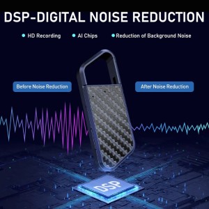 Ключодържател iUni ZD09 шпионски рекордер, 32 GB, гласово активиране, MP3 плейър - Img 9