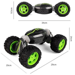 Кола с дистанционно iUni Hyper Tumble Ultimate X01, 20 км/ч, 2.4Ghz, Зелен - Img 9