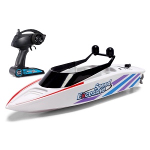 Лодка за дистанционно iUni RC Racing Boat 3323 Водоустойчив, 2.4Ghz Честота, Бял