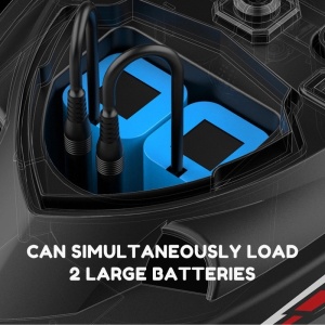 Лодка за Риболовна Стръв iUni V802, 12000mAh, 4 Резервоара, 3kg, 500m, 15km/h, 2.4GHz Дистанционно Управление, Черно - Img 3