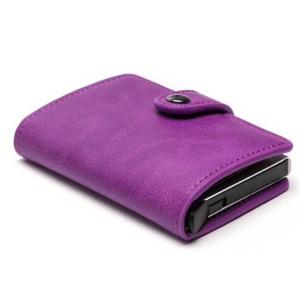 Портфейл iUni P2, RFID, слот за 6 карти, Magenta - Img 11