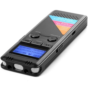 Шпионски микрофон iUni SpyMic REP01, Професионален диктофон, 8GB, MP3 Player - Img 7