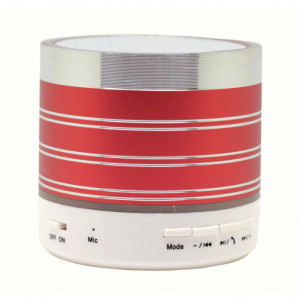 Bluetooth високоговорител iUni DF07, 3W, USB, Слот карта, Радио, Алуминий, Червен - Img 5