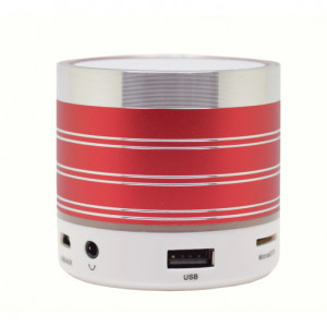 Bluetooth високоговорител iUni DF07, 3W, USB, Слот карта, Радио, Алуминий, Червен - Img 4