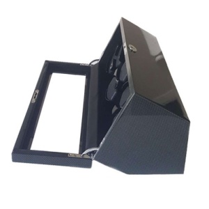 iUni автоматична машина за навиване на часовници, Watch Winder 6 Carbon - Img 2