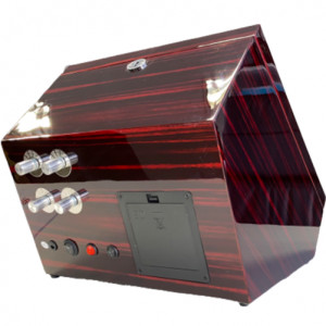 iUni автоматична машина за навиване на часовници, Watch Winder 8 Mahon-Black - Img 9