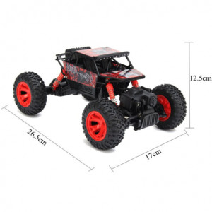 iUni 2199A Ferngesteuertes Auto, Maßstab 1:16, Cross-Country-Geschwindigkeit, 2,4 GHz, rot - Img 12