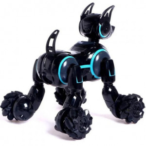 iUni 800A – intelligenter Roboterhund mit Gesten- und Fernsteuerung, 360°-Drehung, schwarz - Img 4