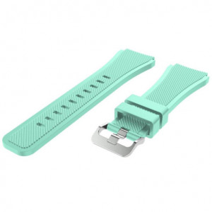 iUni-bandje 22 mm voor Gear S3, siliconen, lichtblauw - Img 3