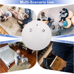 iUni D101 spy camera with smoke detector, Wi-Fi, 4K resolution, MicroSD card slot - Img 9