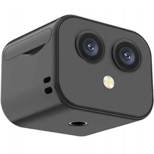 iUni D3 Spionagekamera mit zwei Objektiven, 8 GB, WLAN, 4K, 170 Grad, Bewegungssensor - Img 9