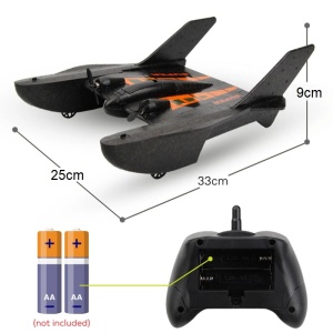 iUni FX815 Op afstand bestuurbare vliegtuig, 2,4 GHz, vaart op water, schokbestendig, gyroscoop - Img 3