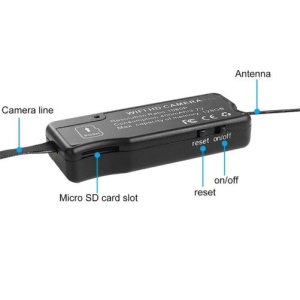 iUni IP20-Modul für drahtlose Überwachungskamera, 8 GB, P2P, integrierter Akku - Img 7