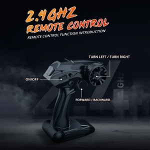 iUni S757 Ferngesteuertes Auto, Maßstab 1:20, 2,4 GHz, 20 km/h, Hochgeschwindigkeits-Offroad-Rennwagen, grün - Img 10