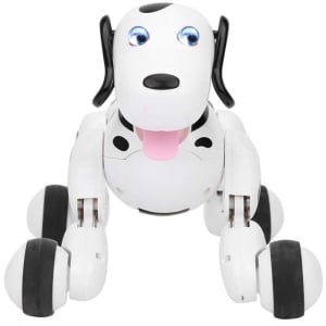 iUni Smart-Dog interactive Robot Dog, remote control with 24 commands, black and white - Img 12