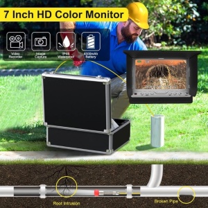 Kanalinspektionskamera, 45 Meter, iUni ICT9, DVR-Videoaufzeichnung, 7-Zoll-Display - Img 11