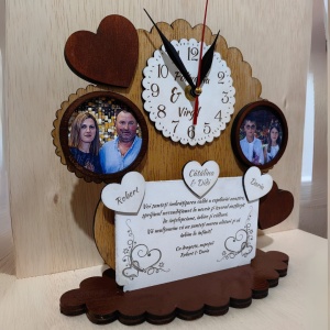 Ceas de birou personalizat - Catalina - Img 3