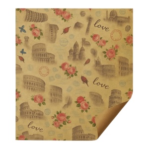Hârtie Împachet Cadou Vintage Karmiseé KRM5749.ITALIA