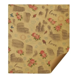 Hârtie Împachet Cadou Vintage Karmiseé KRM5749.ITALIA
