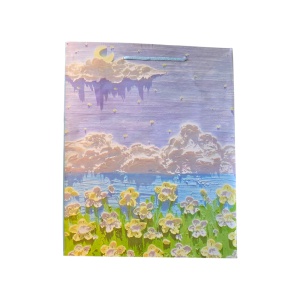 Pungi Pentru Cadou cu Flori KRM4719F - Img 3