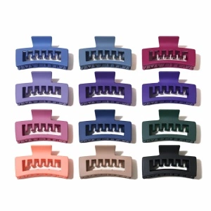 Clești Păr Colorați 12/set Karmiseé KRM5545 - Img 2