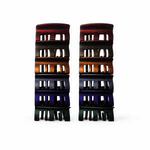Clești Prins Păr 12/set Color KRM5574.METALIZAT - Img 3