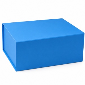Cutie Cadou 33x25x12 cm, cu Închidere Magnetică, Cutie Premium pentru Cadouri, Bleu, KRM113-62