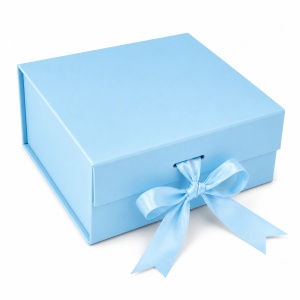 Cutie Cadou Premium 20x18x8 cm Carton Rigid cu Fundă Satinată, Culori Diverse KRM5188 - Img 6