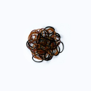 Elastice Silicon Pentru Codițe 1000 buc KRM4524.5 - Img 2