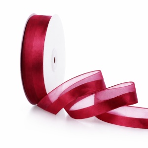 Panglică Satin+Organza 2.5cmX45m KRM5640 - Img 3