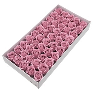 Trandafiri Săpun 4straturi 50buc/set Karmiseé 5x8cm KRMT001 - Img 3
