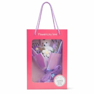 Aranjament Floral Cadou 27x17x7.5 cm KRMT005