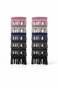 Clești Prins Păr 12/set Color KRM5574 - Img 3
